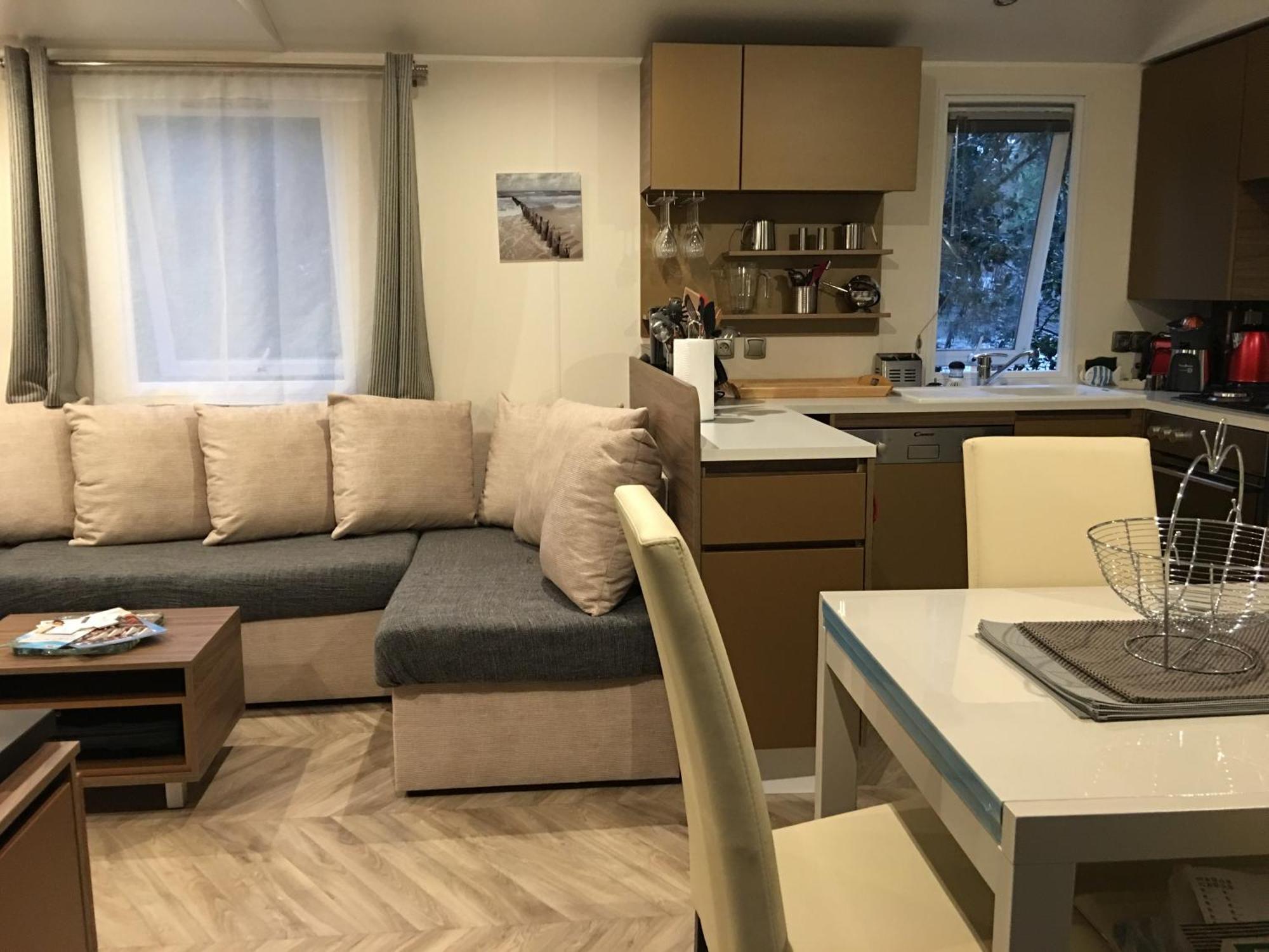 Mobilhome Familial 6 A 7 P 3 Chambres 42 M2 Saint Brevin Les Pierres Couchees Exteriér fotografie